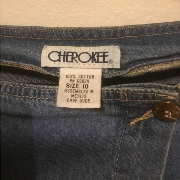 Vintage Cherokee Denim Skirt - Picture 3 of 5